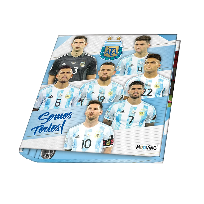 Cuaderno Mooving Selección Argentina – Somos Todos